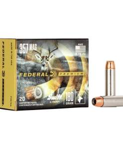 Federal Premium Vital-Shok Handgun Ammunition .357 Mag 180 gr SAF 1160 fps 20/box
