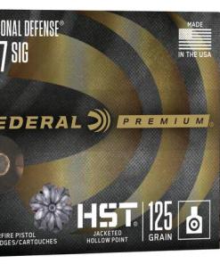 Federal Personal Defense HST Handgun Ammunition .357 Sig 125 gr JHP 1360 fps 20/ct