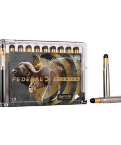 Federal Safari Woodleigh Hydro Solid Rifle Ammunition .370 Sako Mag 286gr Solid 2450 fps 20/ct