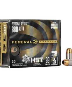 Federal Personal Defense Handgun Ammunition .380 ACP 99 gr HST 20/box