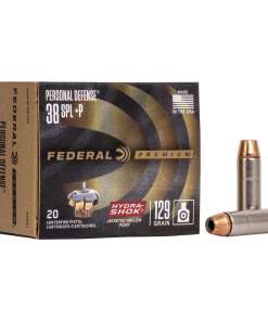 Federal Premuim Personal Defense Handgun Ammunition .38 Spl (+P) 129 gr JHP 950 fps 20/box