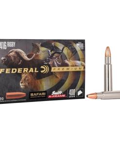 Federal Premium Cape-Shok Rifle Ammunition .416 Rigby 400 gr SAF 2400 fps - 20/ct