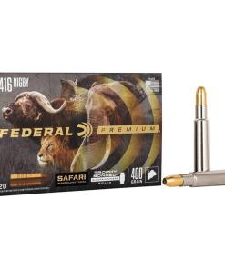 Federal Premium Cape-Shok Rifle Ammunition .416 Rigby 400 gr TBSS 2370 fps - 20/ct