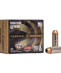 Federal Premuim Personal Defense Handgun Ammunition .44 Mag 240 gr JHP 1210 fps 20/box