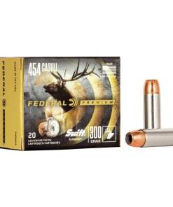 Federal Premium Vital-Shok Handgun Ammunition .454 Casull 300 gr SAF 1520 fps 20/box