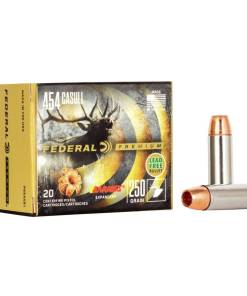 Federal Premium Vital-Shok Handgun Ammunition .454 Casull 250 gr BXP 1530 fps 20/box