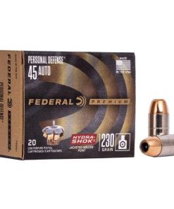 Federal Premuim Personal Defense Handgun Ammunition .45 ACP 230 gr JHP 900 fps 20/ct