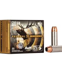 Federal Premium Vital-Shok Handgun Ammunition .500 S&W 325 gr SAF 1800 fps 20/box