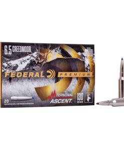 Federal Terminal Ascent Rifle Ammunition 6.5 Creedmoor 130 gr 2800 fps 20/ct