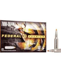 Federal Premium Vital-Shok Rifle Ammunition 7mm-08 Rem 140 gr TBT 2800 fps - 20/ct