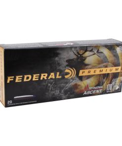 Federal Terminal Ascent Rifle Ammunition 7mm Backcountry 170gr PT 2950 fps 20/ct