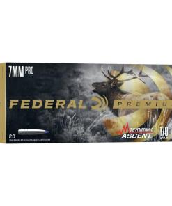 Federal Terminal Ascent Rifle Ammunition 7mm PRC 170gr 2950 fps 20/ct