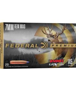 Federal Barnes LRX Rifle Ammunition 7mm Rem Mag 145gr PT 20/ct