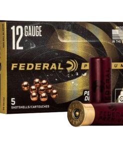 Federal Premium Personal Defense Shotshells 12 ga 2-3/4" 9 plts #00 1145 fps 5/ct