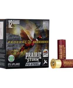 Federal Prairie Storm FS Steel Shotshells 12 ga 3" 1-1/8oz 1350 fps #4 25/ct