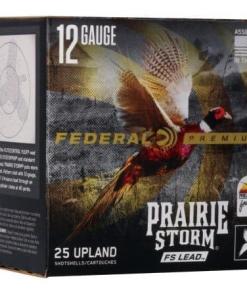 Federal Prairie Storm FS Lead Shotshells 12ga 2-3/4" 1-1/4oz 1330 fps #4 25/ct