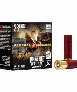 FEDERAL PREMIUM PRAIRIE STORM UPLAND 28GA 2 3/4" 1OZ 6 SHOT LEAD AMMO 25RD