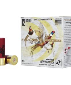 Federal Hevi-Bismuth Shotshells 12ga 2-3/4" 1-1/4oz 1350 fps #5 25/ct