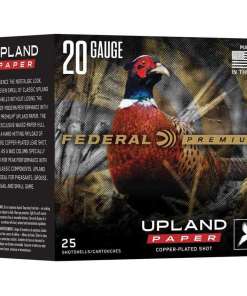 Federal Premium Upland Paper Shotshells 20ga 2-3/4" 1oz 1250 fps #4 25/ct