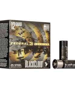 Federal Black Cloud FS Steel Shotshells 12ga.  3" 1-1/4oz  #3 1450 fps 25/ct