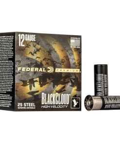 Federal Black Cloud FS Steel High Velocity Shotshells 12ga. 3" 1-1/8oz #3 1635 fps 25/ct