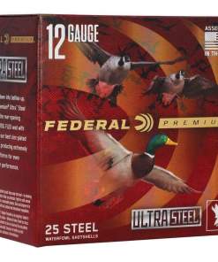 Federal Ultra Steel Shotshells 12ga 3-1/2" 1-1/2oz 1500 fps #2&4 25/ct