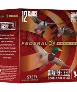 Federal Premium Ultra Steel Shotshells 12ga 3" 1-1/4oz 1450 fps #2 & #5 Shot 10/ct