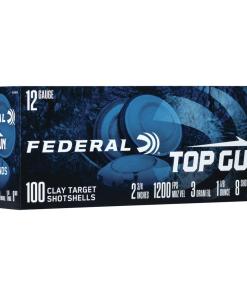 Federal Top Gun Shotshells 12ga 2-3/4" 1-1/8oz 1180 fps #8 100/ct
