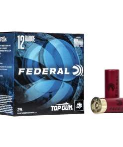 Federal Top Gun Shotshell 12 ga 2 3/4" 3 Dram 1-1/8 oz #8 25/ct