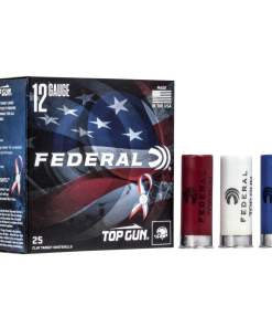 Federal Top Gun Target Shotshell 12 ga 2-3/4" 1-1/8 oz #8 1145 fps 25/ct