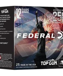 Federal Top Gun Target 250th Anniversary Shotshell 12 ga 2-3/4" 1-1/8 oz #8 1145 fps 25/ct