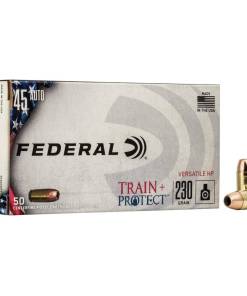 Federal Train+Protect Handgun Ammunition .45 ACP 230 gr VHP 50/ct