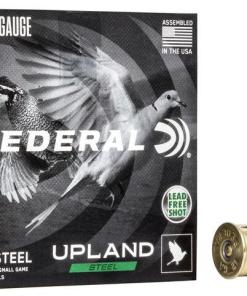 Federal Upland Steel Shotshell 12 ga 2-3/4" 1oz 1400 fps #6 25/ct