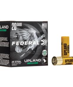 Federal Upland Steel Shotshells 20ga 2-3/4" 7/8 oz #6 1500 fps 25/ct