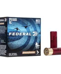 FEDERAL SPEED-SHOK HIGH VELOCITY STEEL 12GA 3" 1-1/4OZ BB AMMO 25RD