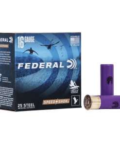 FEDERAL SPEED-SHOK HIGH VELOCITY STEEL 16GA 2-3/4" 15/16OZ 2 AMMO 25RD