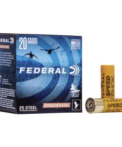FEDERAL SPEED-SHOK HIGH VELOCITY STEEL 20GA 2-3/4" 3/4OZ 4 AMMO 25RD