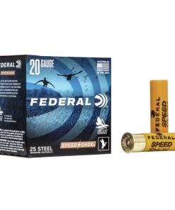 FEDERAL SPEED-SHOK HIGH VELOCITY STEEL 20GA 3" 7/8OZ 2 AMMO 25RD