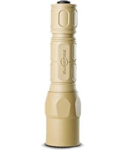 Surefire G2X Pro 15/600 Lumen LED Flashlight - Polymer & Aluminum Click Style Switch - Tan