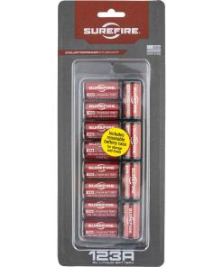 Surefire SF123A Batteries 12/ct Clamshell
