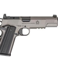 Springfield Armory 1911 Operator AOS Handgun .45 Auto 8rd Magazine 5.75" Threaded Barrel Grey Cerakote