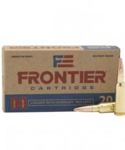Hornady Frontier Rifle Ammunition 6.5 Grendel 123 gr FMJ 2580 fps 20/ct