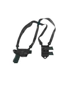 Galco Miami Classic II Shoulder System Holster for Glock 17 Gen 1-5 Black RH