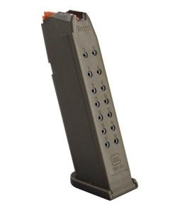 Glock Handgun Magazine G17 17/rd (OD Floor Plate 01 OD Follower Orange) Bulk