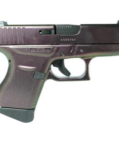 Glock 43 Custom "Shimmering Razorback" Subcompact Handgun 9mm Luger 6rd Magazines (2) 3.41" Barrel USA