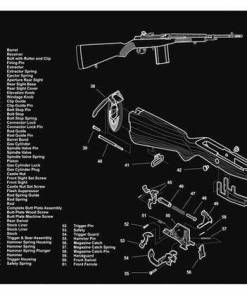 TekMat 12x36 Gun Cleaning Mat - M14 (M1A)
