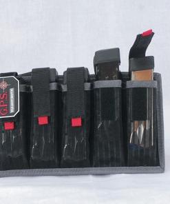 G-Outdoors Pistol Magazine Tote 10 Magazines Capacity-Black