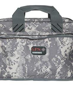 G-Outdoors Quad Pistol Range Bag with Magazine Storage & Dump Cups-Fall Camo