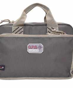 G-Outdoors Quad Pistol Range Bag with Mag Storage and Dump Cups FDE