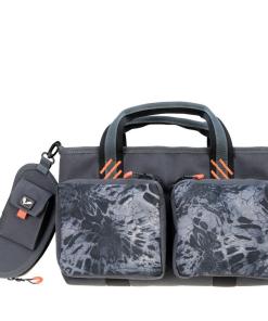 G-Outdoors Double Pistol Range Bag with Mag Storage and Glasses Case Grey